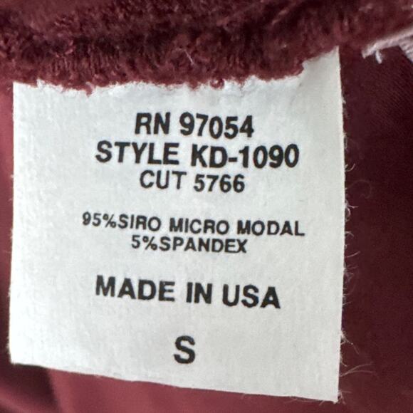 Revolve Krisa Long Sleeve Ruched Dress BodyCon Fitted Size S Merlot NWT - Picture 7 of 8